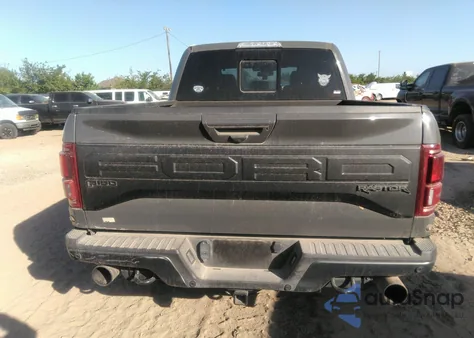 2018 Ford F-150 Raptor из США, поврежденный, VIN 1FTFW1RG3JFB26723